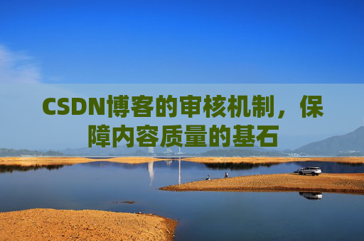 CSDN博客的审核机制，保障内容质量的基石